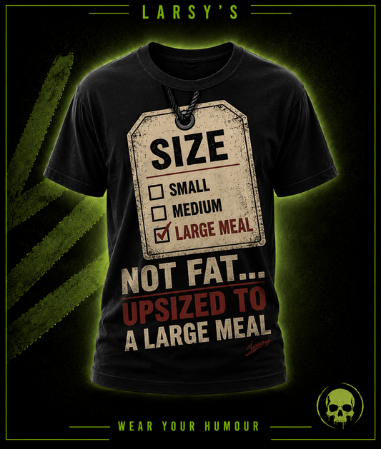 I’m Not Fat, I’m upsized to a Large Meal