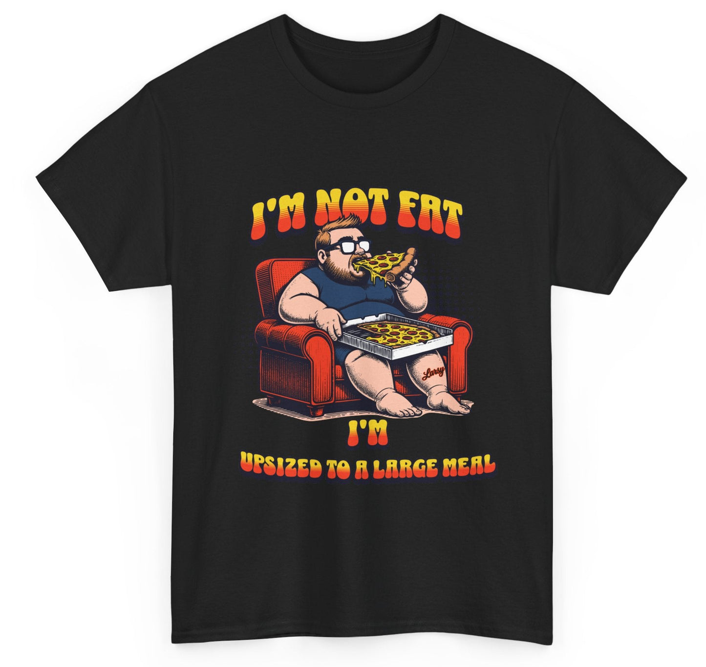 Funny 'I'm Not Fat, I'm Allergic to Exercise' T-Shirt