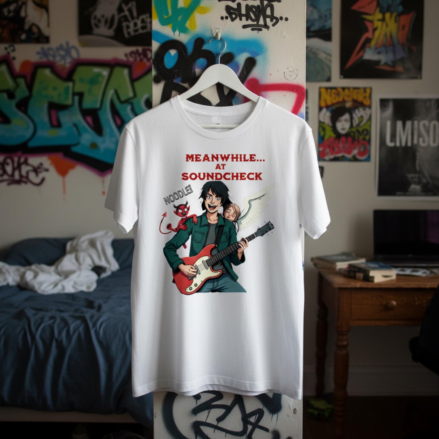 Guitarist T Shirt, Funny Band Humor, Musician Soundcheck Tee
