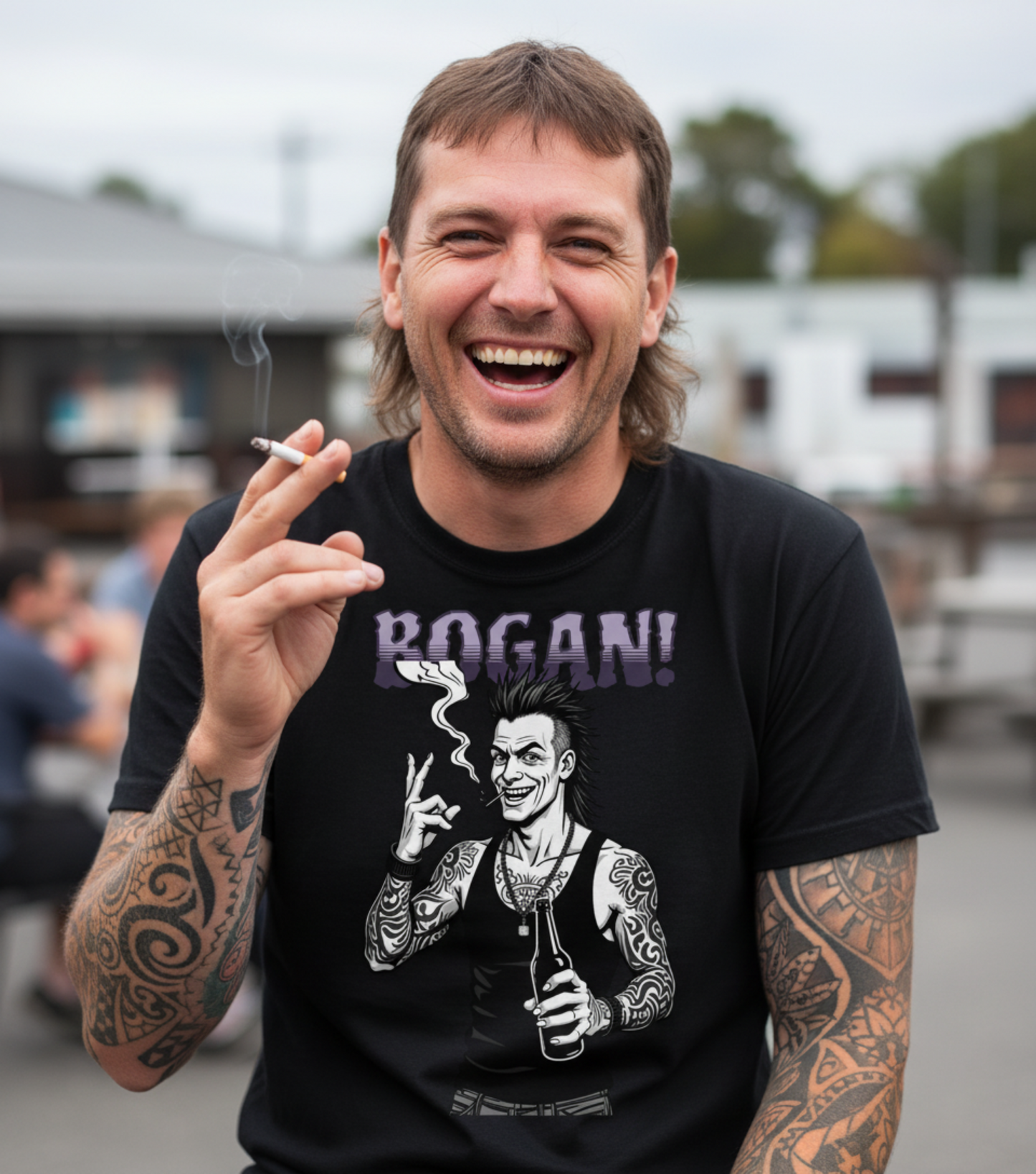 Bogan, Rock T shirt, Metalhead, Concert goer, White Trash, Redneck Humour