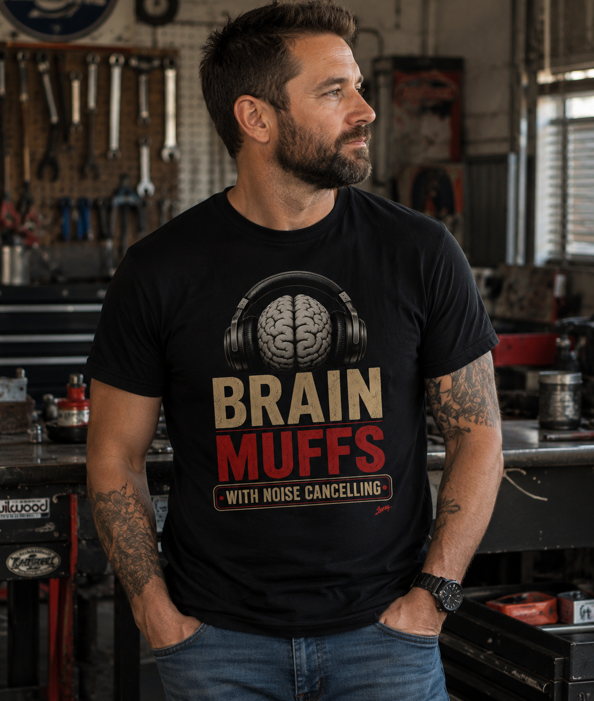Brain Muffs T Shirt