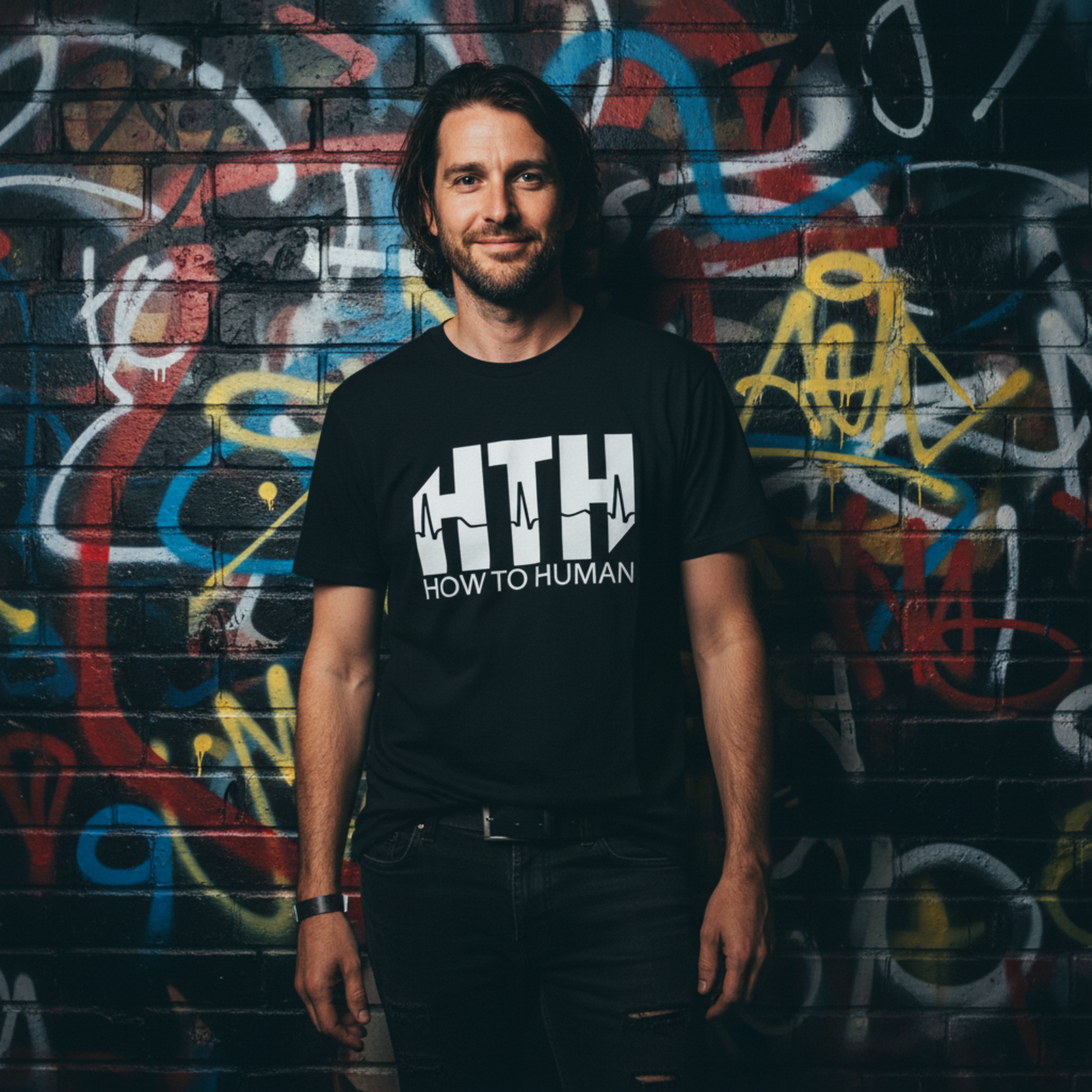 How To Human Band Tee | Wellington Rock Band Shirt