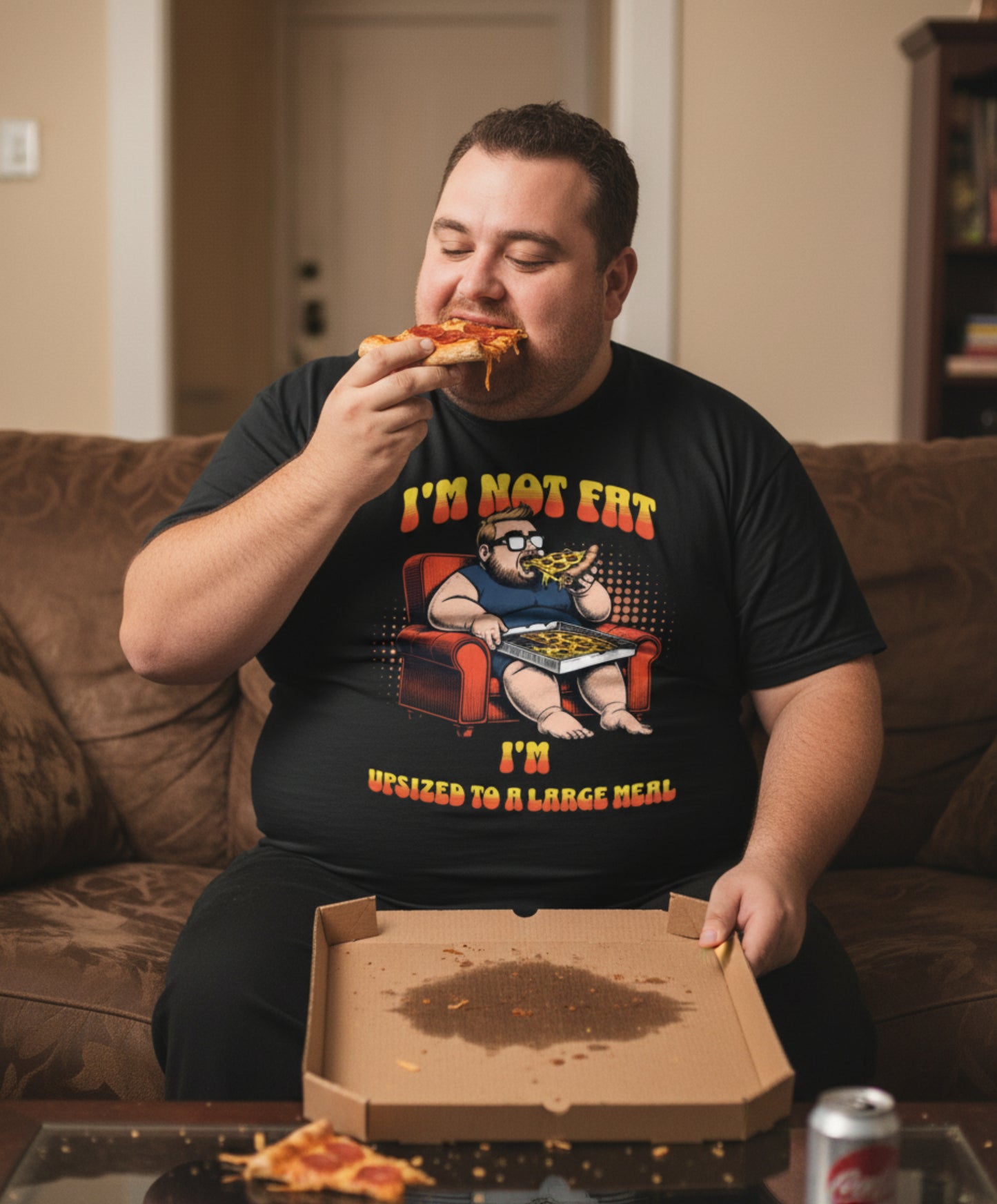 Funny 'I'm Not Fat, I'm Allergic to Exercise' T-Shirt