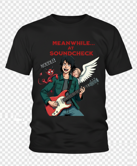 Guitarist T Shirt, Funny Band Humor, Musician Soundcheck Tee