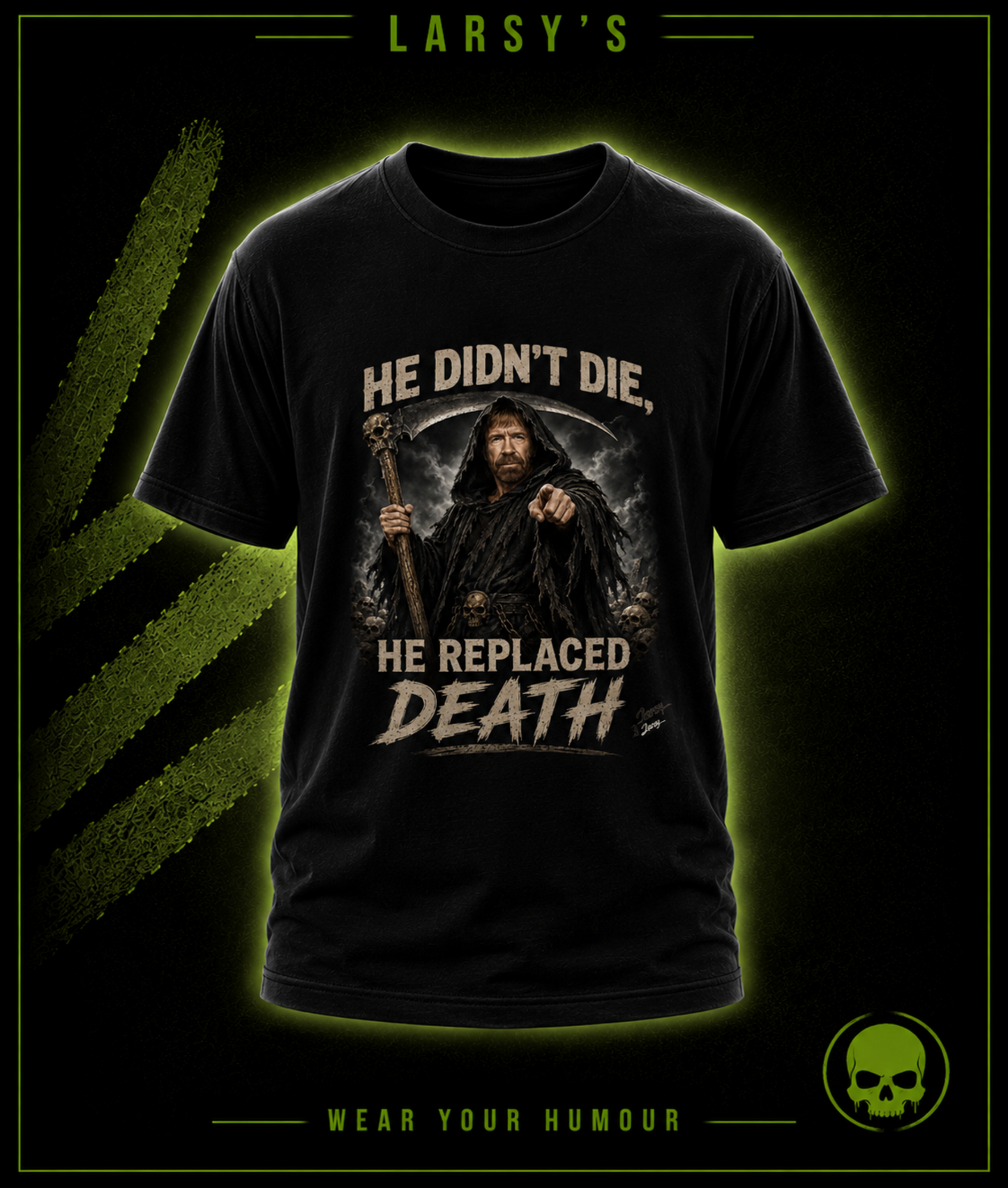 He Didn’t Die, He Replaced Death